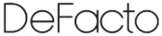 DeFacto referans logosu